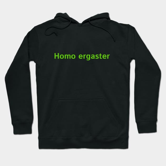 Homo ergaster Hoodie by Catprint